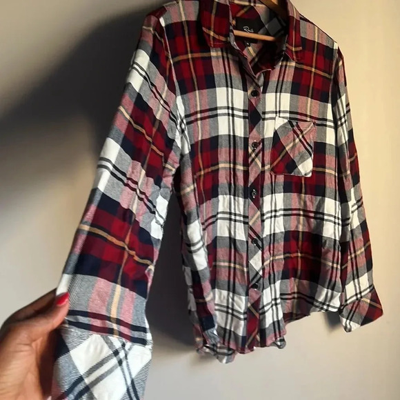 Rails Hunter Shirt Merlot Navy Gold - Picture 6 of 12